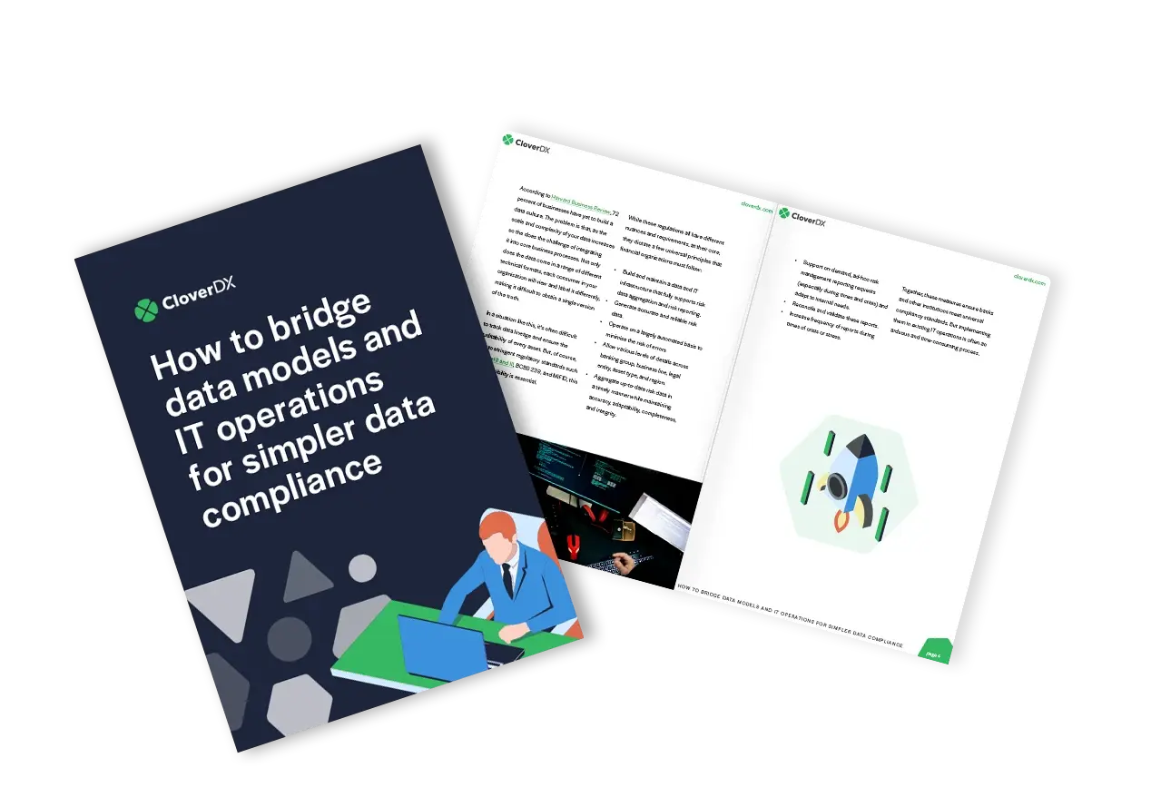 How to bridge the gap between data models and IT operations ebook cover